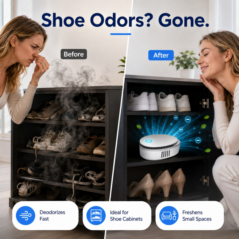 Portable Household Ozone Air Purifier Eliminator