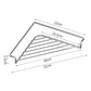 🧽 No More Slimy Sponges – Stainless Steel Corner Rack with Fast-Drain Tray. Keeps Counters Dry. US Stock