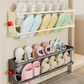 Wall Mounted Shoe Rack No-Drill