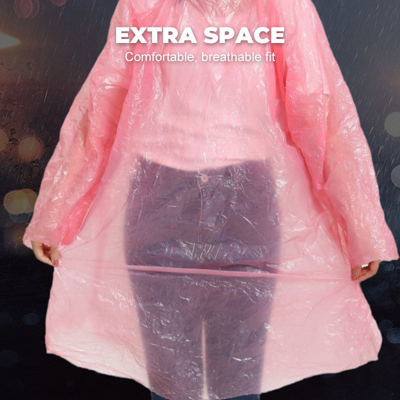 🥳HOT SALE 2026🥳💞50,000+ SOLD!👵❤️ Disposable Rain Jacket in Mini Ball Shape