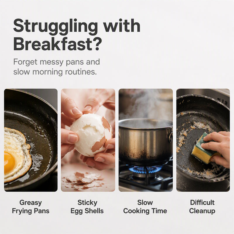 ⏳🔥50% OFF! ⏰Dual Cavity Microwave Egg Poacher – Quick oil‑free cooking, food‑grade PP & versatile. Perfect for busy mornings – healthy breakfast in minutes! ⚡🍳