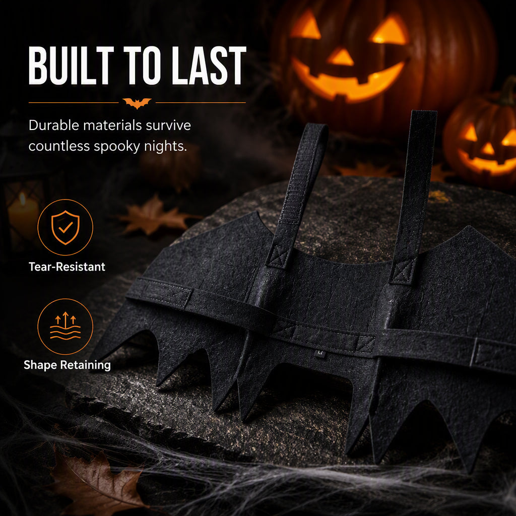 Halloween Pet Bat Wings Costume