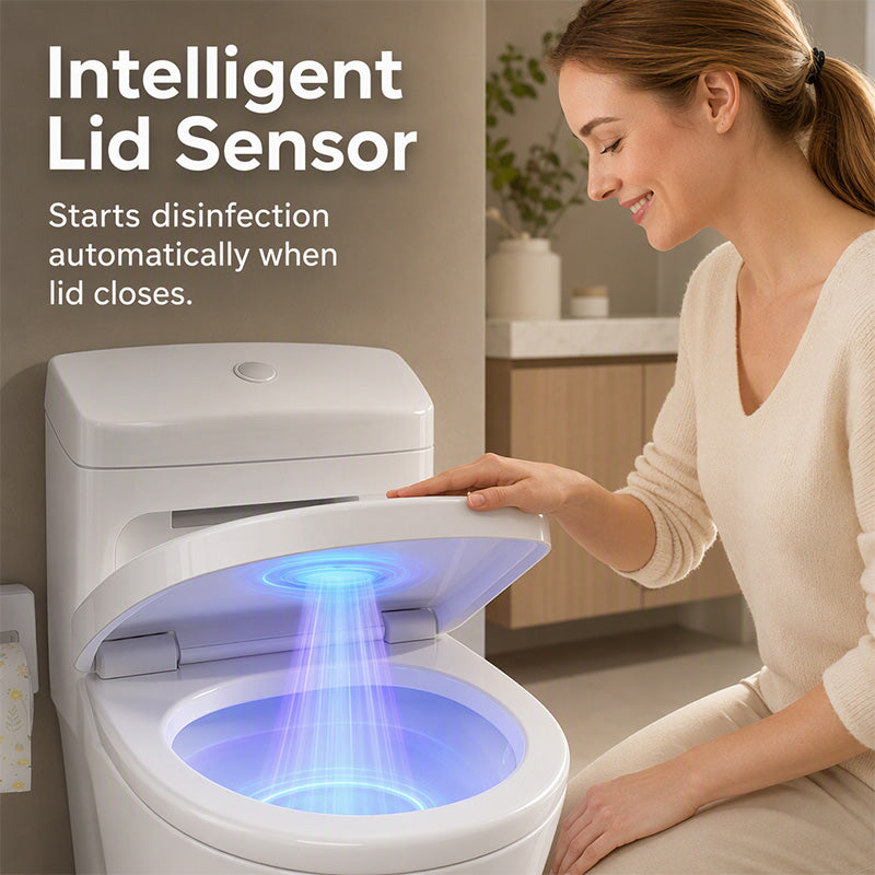 💡 50% OFF! UVC toilet sterilizer – smart sensor, heart-shaped design, keeps toilet fresher with UV light! 🚽✨