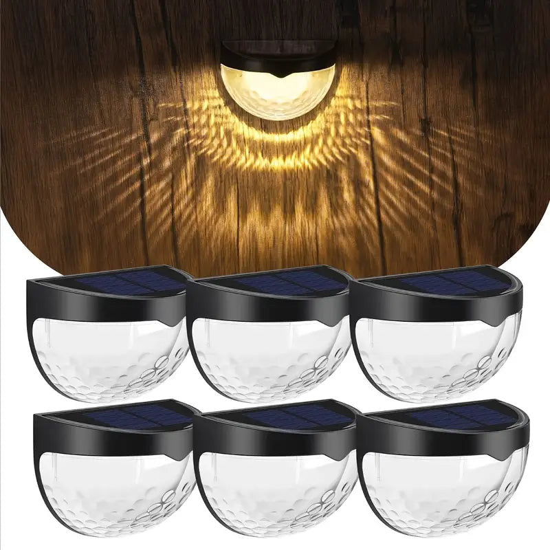 Decorative Solar Waterproof Fence Lights for Outdoor