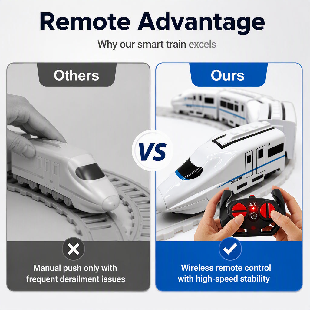 Kids High-Speed Train Toy Set