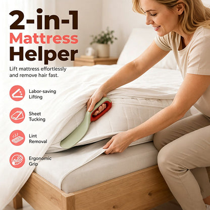 🛏️ Mattress Lifter and Lint Remover Tool
