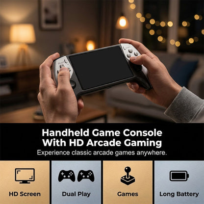 🎮🕹️ 50% OFF! Handheld Gaming Console – Dual‑player battle mode, ergonomic grip. 5″ HD screen, long battery. Retro fun anywhere! ✨🔋