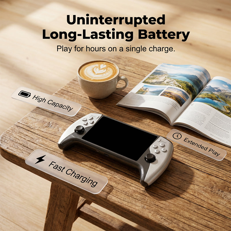 🎮🕹️ 50% OFF! Handheld Gaming Console – Dual‑player battle mode, ergonomic grip. 5″ HD screen, long battery. Retro fun anywhere! ✨🔋
