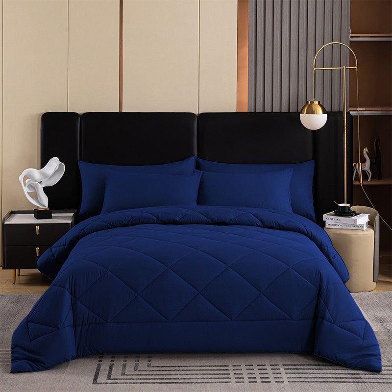 ⏳Time-Limited Special⏰3-Piece Quilted Comforter Set with Shams