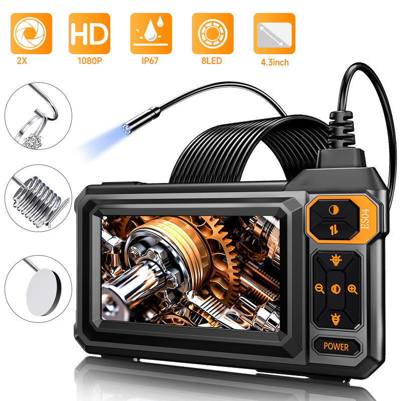 🔍 LIMITED‑TIME 50% OFF! ⚡HD Inspection Endoscope – IPS Screen, IP67 Waterproof Probe ✨