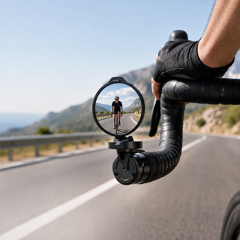 🚲 HD Bicycle Mirror – 360° Adjustable Rear View