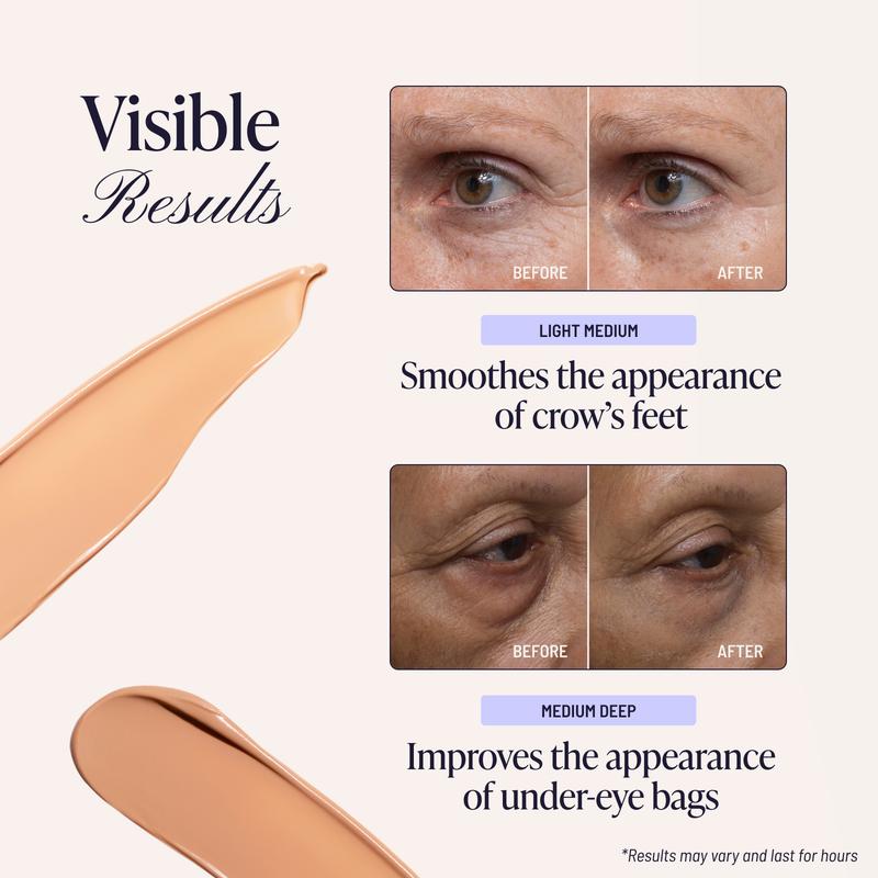 💰 Big Savings - 50% SALE🔥60-Second Eye Makeup Set – Tinted Firming Eye Gel for Puffiness & Under-Eye Bags