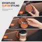 🚗🥤Multifunctional Foldable Car Door Cup Holder Large Diameter Drink and Water Bottle Storage Rack