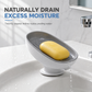 🧼 50% OFF! ✨Wall Mount Double Layer Soap Tray, Suction Cup Self Draining Soap Holder🚿