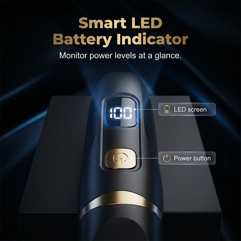 ✂️ 50% OFF NOW! 🔋 3-in-1 Grooming Kit – USB Rechargeable, LED Display & Stainless Steel Blades – For Nose, Ear & Detail Trimming 💈