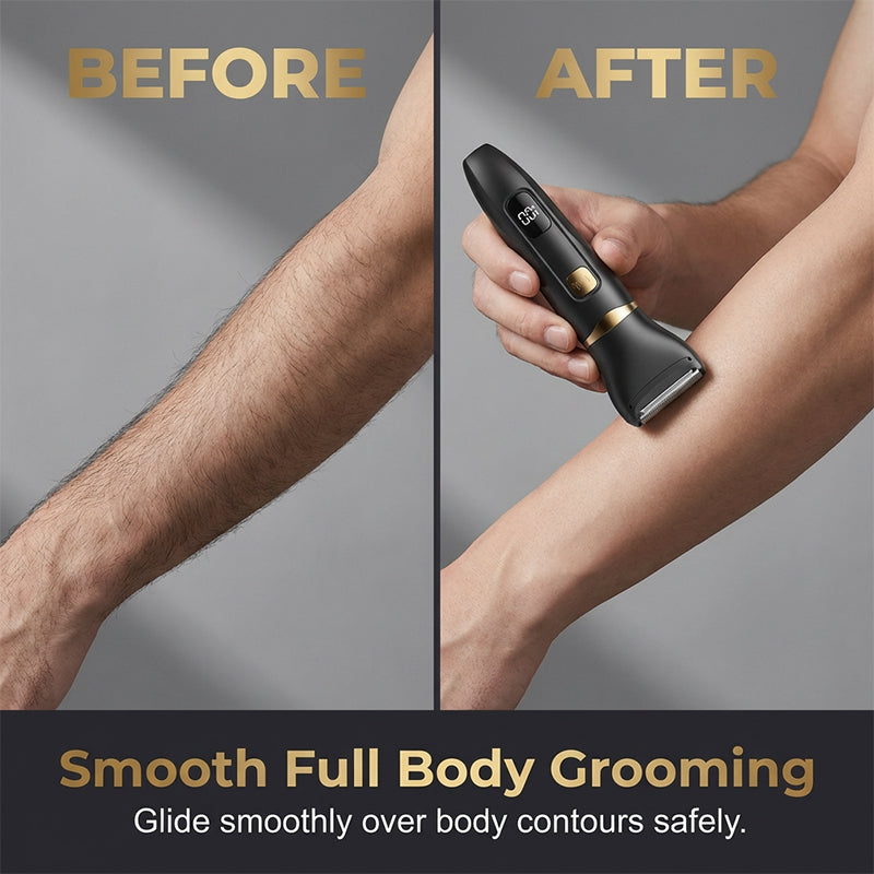✂️ 50% OFF NOW! 🔋 3-in-1 Grooming Kit – USB Rechargeable, LED Display & Stainless Steel Blades – For Nose, Ear & Detail Trimming 💈