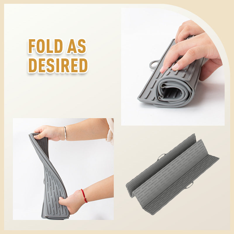 Six-Fold Silicone Dish Drying Mat