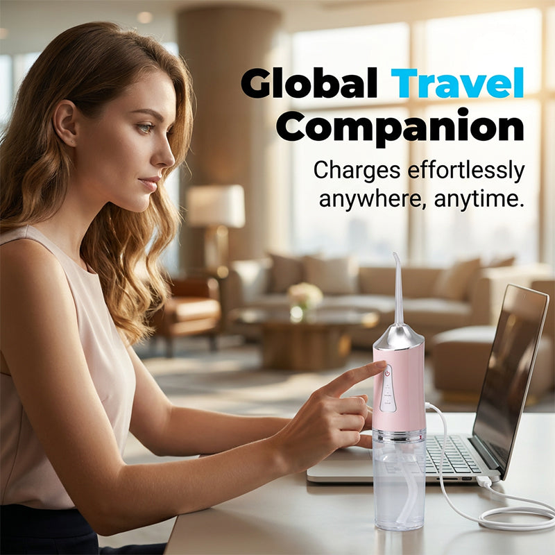Portable Cordless Water Flosser for Teeth