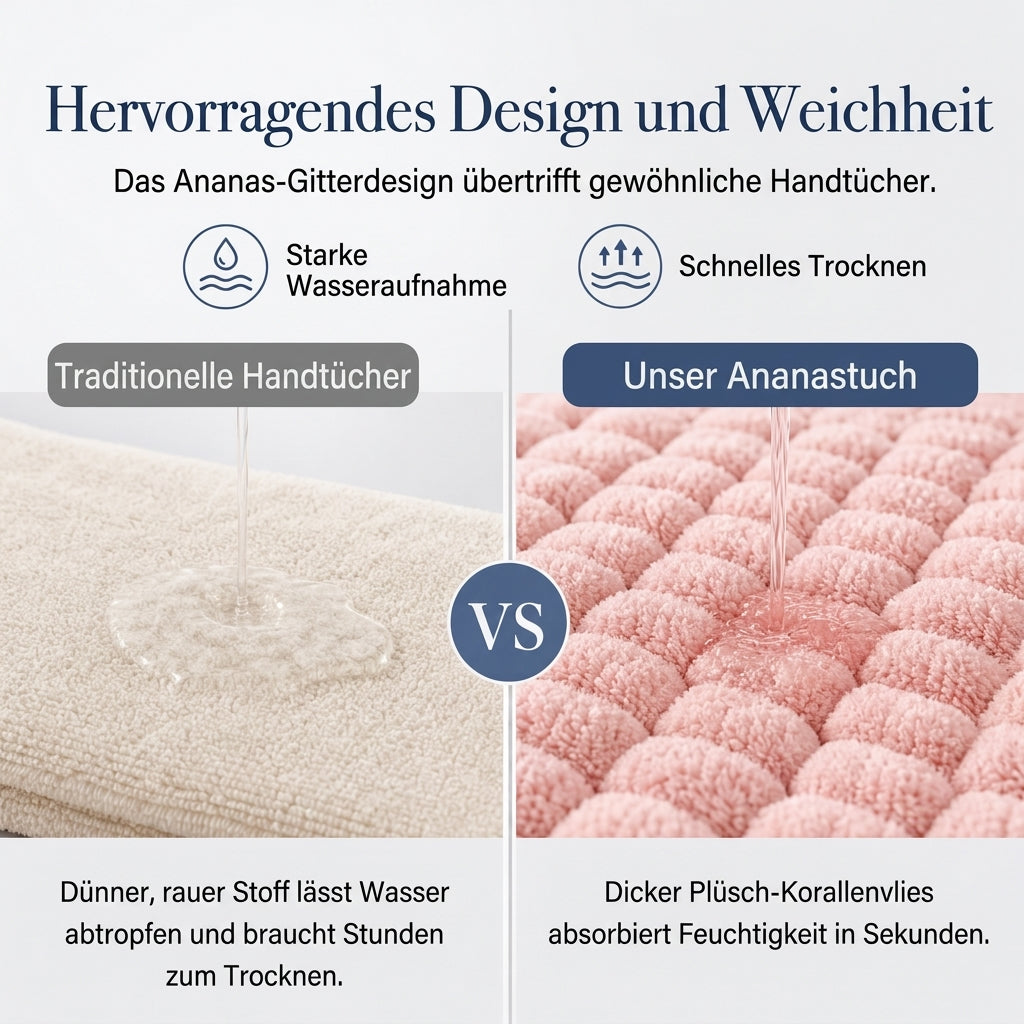 ✨ 50% OFF NOW! !✨ Coral-colored fleece hair towel for women