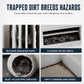 Long Handle Washing Machine Pipe Cleaning Brush
