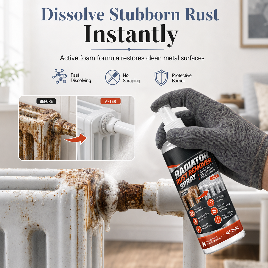 Household Radiator Rust Remover Spray