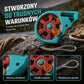 Portable pocket fishing reel (without a rod)