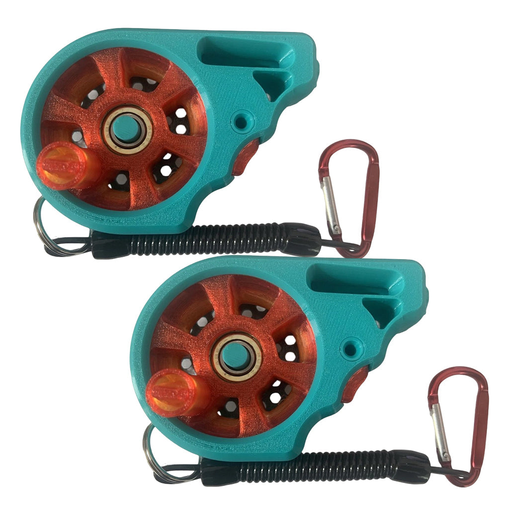 Portable pocket fishing reel (without a rod)