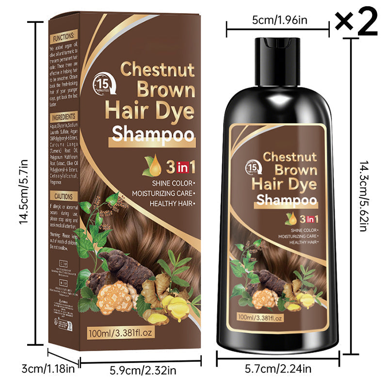 🥳HOT SALE🥳💞50K+ SOLD! Hair Dye Shampoo – From £7.99! 15-min color, herbal & easy apply. Salon tones at home – grab yours! ✅