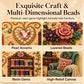 Create Sparkling Art Instantly! Relaxing Diamond Art Kit