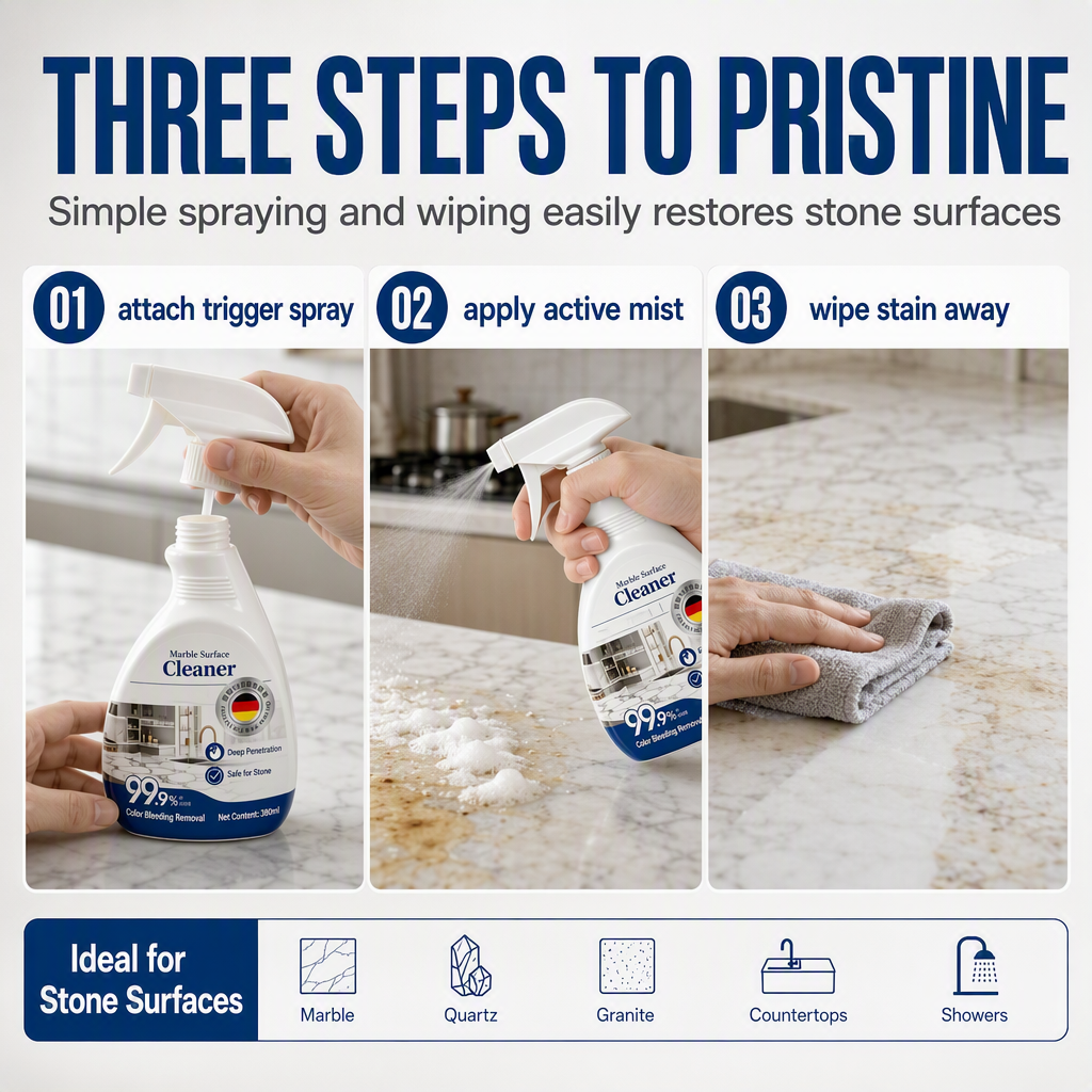 Household Stone Stain Remover & Cleaner