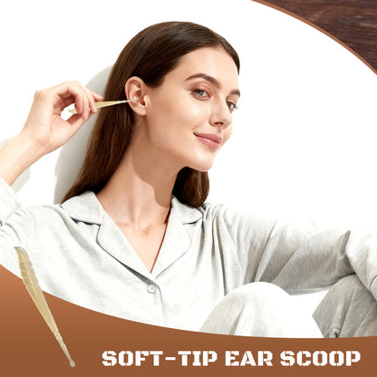 👂 Soft-Tip Ear Scoop | Gentle Outer-Ear Care