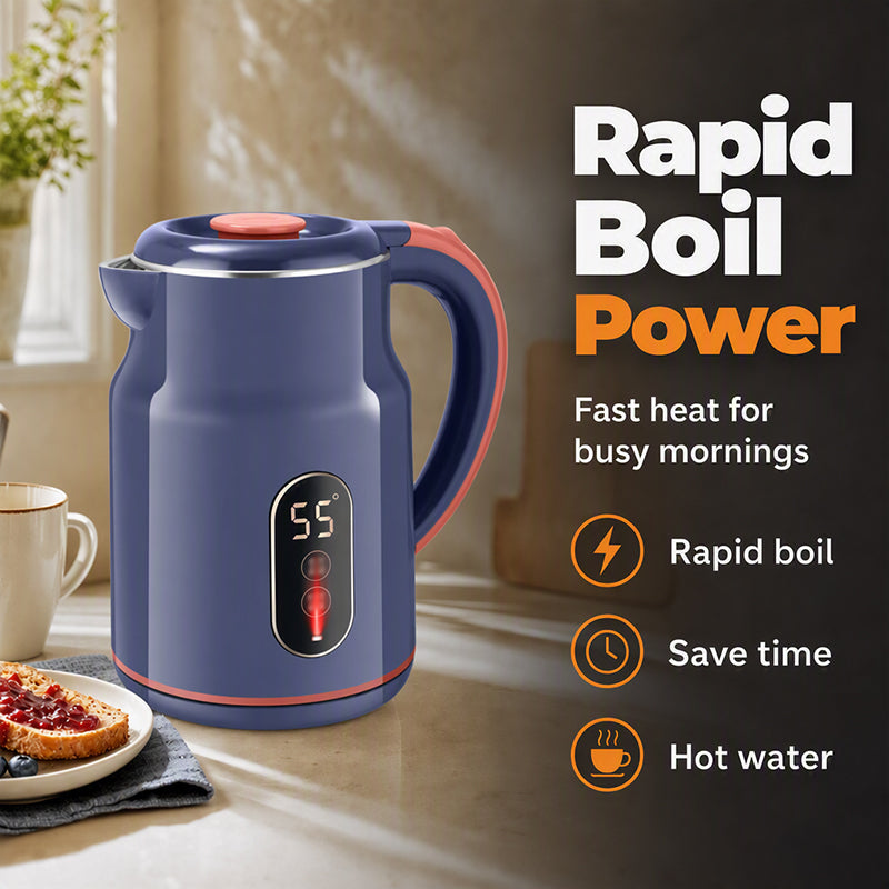 🫖 Electric Kettle with Temperature Display