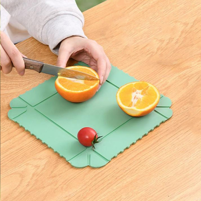 Sottopentola Magnetico in Silicone 🍳🧲 | Da Tappetino Piatto a Piccolo Vassoio Pieghevole | Per Pentole e Oggetti da Cucina