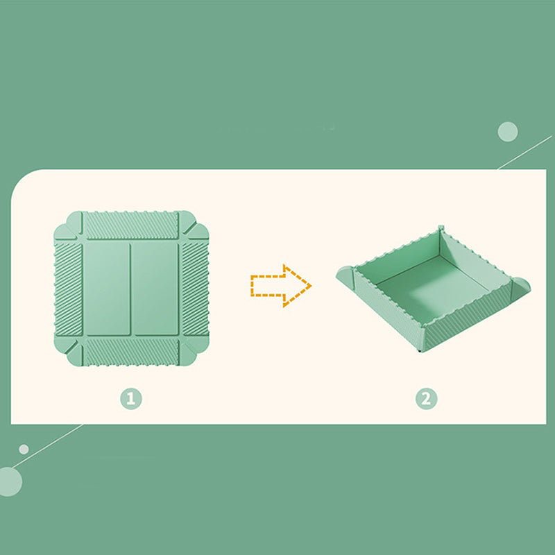 Sottopentola Magnetico in Silicone 🍳🧲 | Da Tappetino Piatto a Piccolo Vassoio Pieghevole | Per Pentole e Oggetti da Cucina
