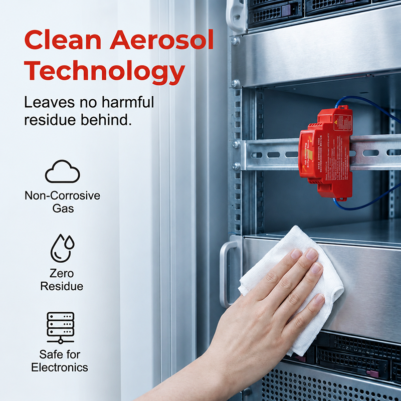 🔥 Automatic Aerosol Fire Suppression Device – Compact Electrical Cabinet Protection