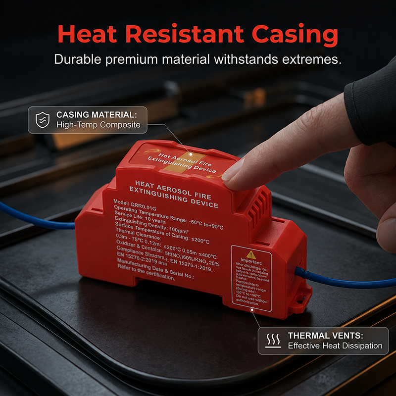 🔥 Automatic Aerosol Fire Suppression Device – Compact Electrical Cabinet Protection