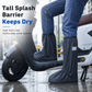 🌧️ LIMITED‑TIME 50% OFF! 👢 Waterproof High‑Top Rain Shoe Covers – Non‑Slip PVC, 42cm Splash Barrier & Reflective Night Safety 👟