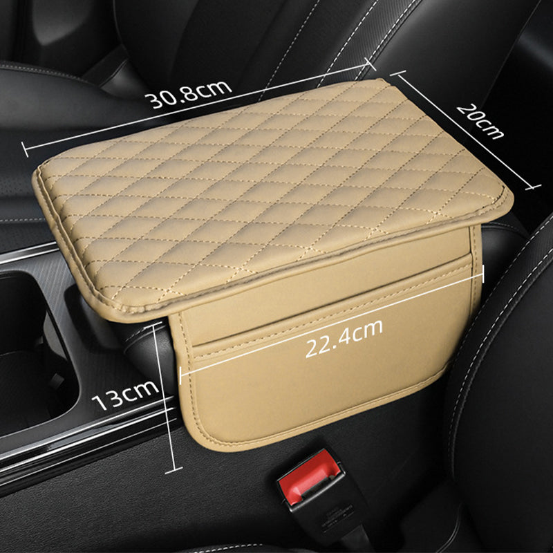 🚘 Car Armrest Cushion with Pocket | 6 Colors