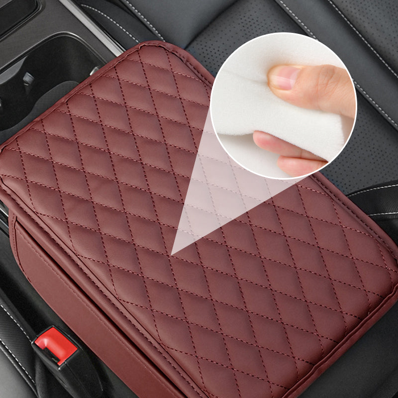 🚘 Car Armrest Cushion with Pocket | 6 Colors