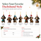Trim Your Tree Instantly! Shatterproof Acrylic Dachshund Ornament