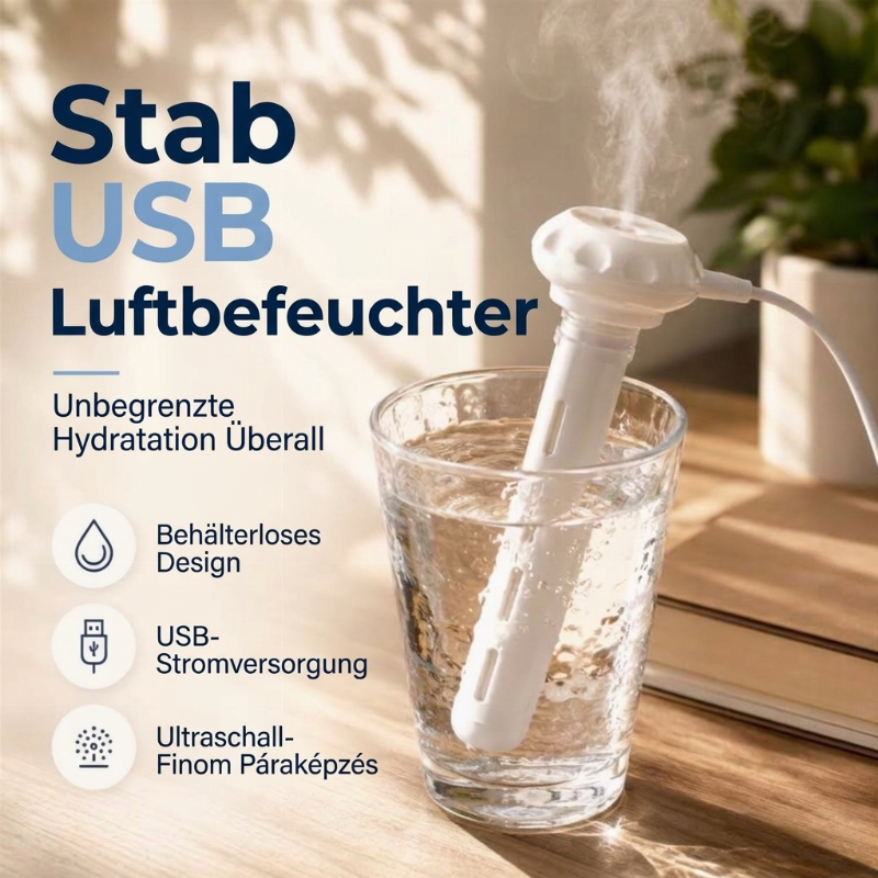 💨 Compact Portable USB Humidifier