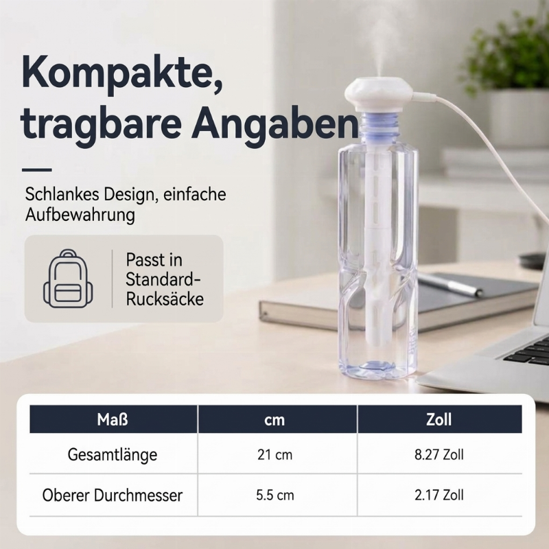 💨 Compact Portable USB Humidifier