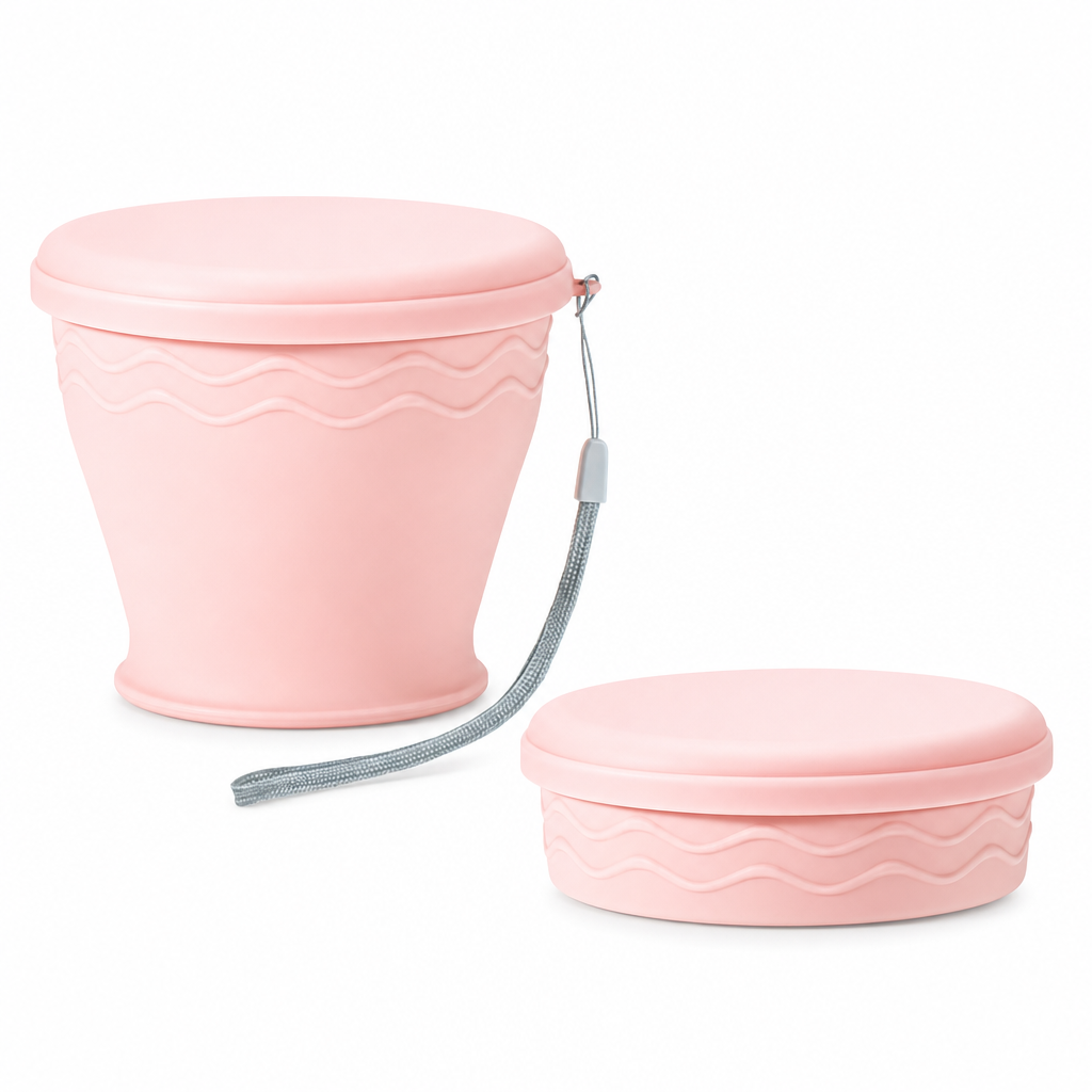 🥤 Collapsible Travel Cup – Compact & Easy to Carry