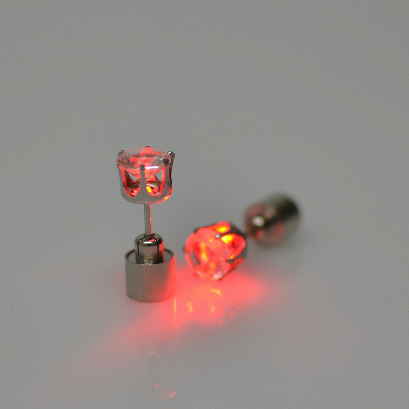 🏆🔥LAST DAY BUY 1 GET 1 FREE⏰Light Up LED Stud Earrings👑