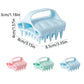 🧖🪮Soft Silicone Scalp Massager Shampoo Brush | Soothing Massage & Helps Remove Scalp Residue During Hair Washing😌