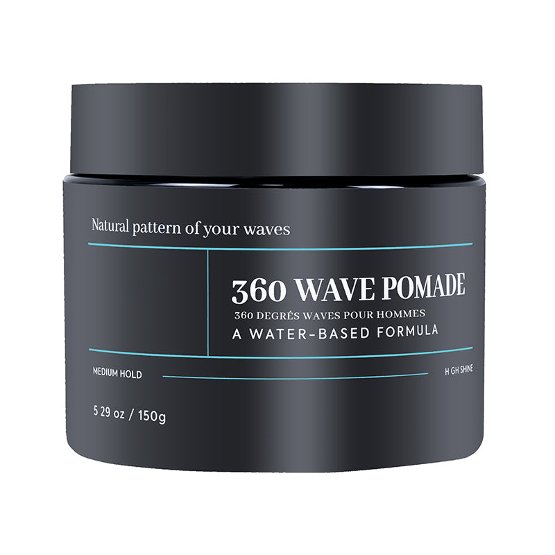 🌊💈✨Wave Pomade Medium Hold Water Based High Shine Hair Wax