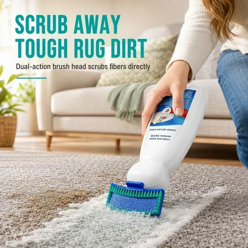 🛋️ Waterless Fabric Foam Cleaner – Instantly refreshes rugs & sofas ✨