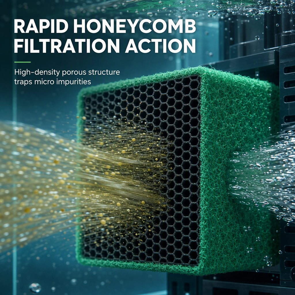 Activated Carbon Filter Cube for Aquarium Water Purification
