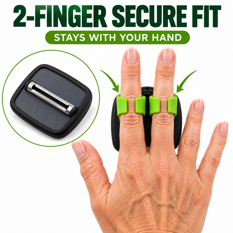 🥳2026 HOT SALE🥳💞50K+ SOLD! 🧣❄️ 50% OFF!Ergonomic Two-Finger Fruit and Vegetable Peeler