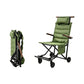 Outdoor Folding Chair Cart for Elderly